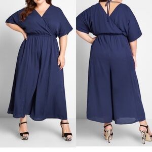 MODCLOTH Arrive & thrive wide leg jumpsuit. Size S